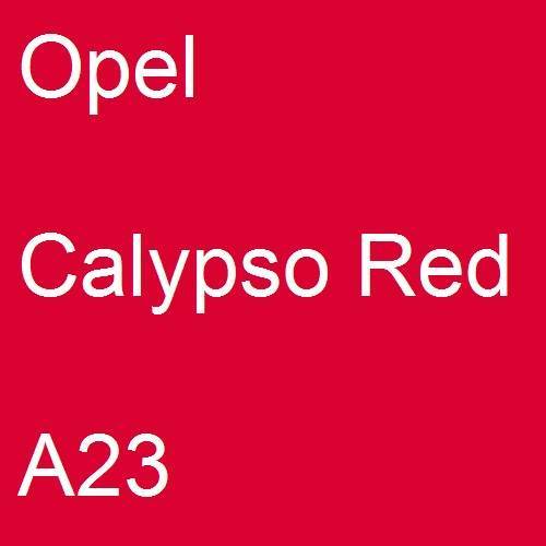 Opel, Calypso Red, A23.